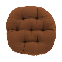 Mom's Moon Brown 2 Pieces Round Shaped Chair Pads-picture-35