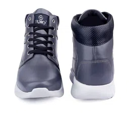 Bxxy Men Hidden Elevator Height increasing Lightweight High-Top Lace up Sneakers image 3