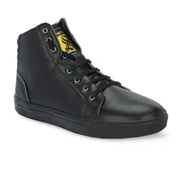 SHENCES Men Mid Top Lightweight Comfort Insole Sneakers image 2