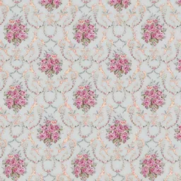 Asian royal Pink Floral Printed Self Adhesive Heat Resistant Waterproof Wall Sticker-picture-10