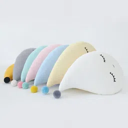 STYBUZZ  Kids Pink Rain Drop Shaped Cushion image 2