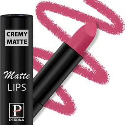 PERPAA Set Of 2 Creamy Matte Bullet Lipstick - 3.5g Each -Pink Fusion 60 - Dusky Maroon 96 image 3