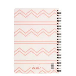 Doodle Graphic Printed A5 Wiro-Bound Undated Daily Planner image 5