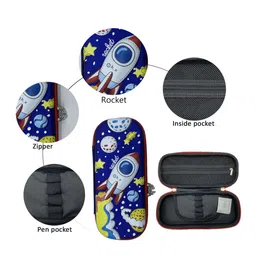 SYGA Graphic Printed Pen Case image 4