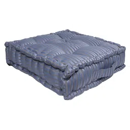 S9home by Seasons Blue Printed Square Floor Cushion image 3