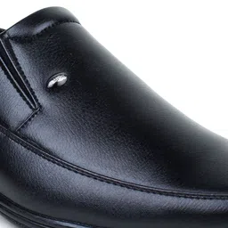 Action Men Black Formal Slip-Ons image 3