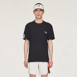 Y-3 Tennis Pro FreeLift Zip Tee-image-8