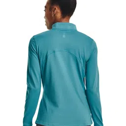 UNDER ARMOUR Qualifier Run 2.0  Zip High Neck Slim- Fit T-shirt image 3