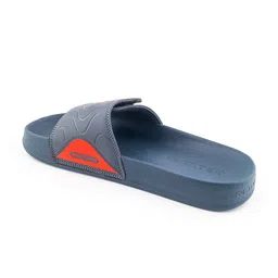 Red Tape Men Printed Rubber Sliders image 3