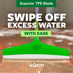 SCOTCH BRITE Green Telescopic Floor Squeegee Wiper image 4