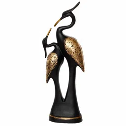 ecraftindia Loving Swan Couple Polyresin Figurine image 5