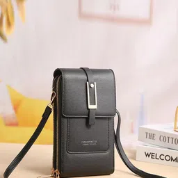 Diva Dale PU Structured Sling Bag-image-4