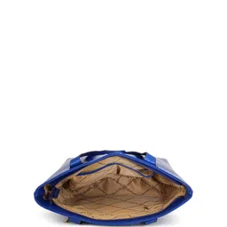 DressBerry Blue Oversized Shopper Tote Bag image 5