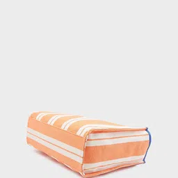 Caprese Striped Oversized Structured Shoulder Bag With Pouch image 2