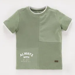 Ed-a-Mamma Boys Typography Printed Cotton T-shirt-image-56