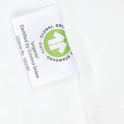 GREENDIGO Girls White Printed Organic Cotton T-shirt image 5