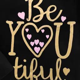 KUCHIPOO Girls Pack of 5 Multicolored Graphic Printed T-shirts image 3