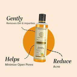 Khadi Natural Set Of 2 Orange & Lemongrass Face Wash - 210ml Each image 3