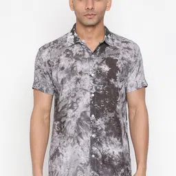 JAVINISHKA Men Classic Slim Fit Abstract Printed Casual Shirt image 1