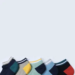 FABdon Men Pack Of 4 Ankle-Length Socks image 4