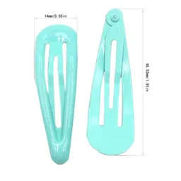 CHANDERKASH Women Pack of 10 Tic Tac Hair Clips image 3