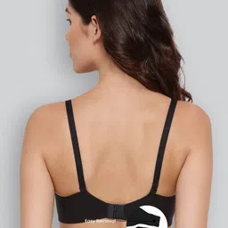 LYRA Pack Of 2 Combed Cotton Wirefree Secret Support Bra with Detachable Strap image 5