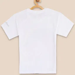 Kids Ville Girls White Frozen 2  Printed Cotton T-shirt image 4