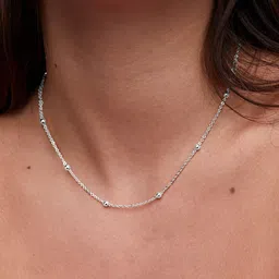 AIKA BY MINUTIAE Silver-Plated Chain image 4