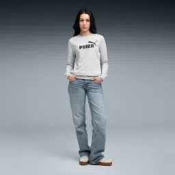 puma Essentials No. 1 Logo Women's Crew-Neck Sweatshirt image 3