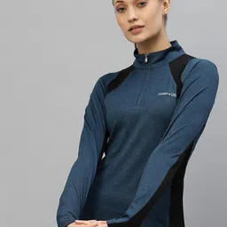 JUMP USA Women Colourblocked Long Sleeve T-shirt-image-44