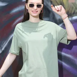 TITTLI Women 2 Striped Henley Neck Pockets Boxy T-shirt-picture-37