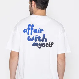 TITTLI Typography Printed Drop-Shoulder Sleeves Oversized Pure Cotton T-shirt-picture-40