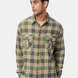 The Souled Store Men Checked Casual Cotton Shirt-picture-37