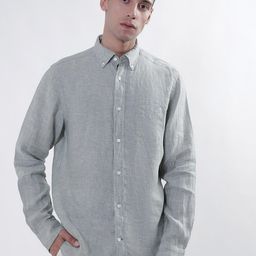 GANT Button-Down Collar Linen Casual Shirt-picture-29