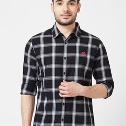 SPYKAR Checked Classic Cotton Casual Shirt-picture-34