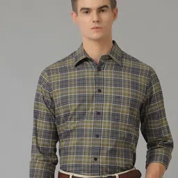 Aldeno Comfort Tartan Checked Cotton Casual Shirt image 1