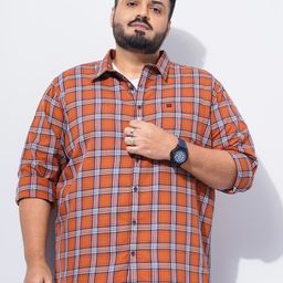 hardsoda by the indian garage co HARDSODA Tartan Checked Casual Shirt-picture-27
