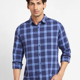 Being Human Men Slim Fit Tartan Checks Opaque Checked Casual Shirt-picture-38