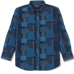 Gini and Jony Boys Opaque Checked Casual Shirt-picture-49