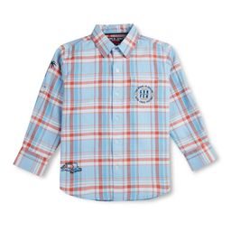 Gini and Jony Boys Spread Collar Long Sleeves Checked Regular Fit Cotton Casual Shirt-picture-10