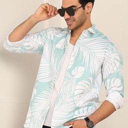 FUBAR Slim Fit Floral Printed Casual Shirt-picture-18