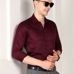 FUBAR Men Slim Fit Opaque Printed Casual Shirt-picture-12