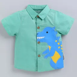 Mumbl Jumbl Boys Straight Fit Spread Collar Graphic Printed Cotton Casual Shirt-image-66