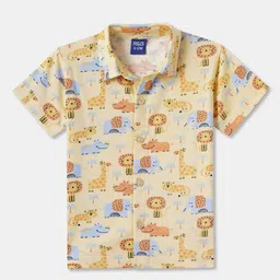 R&B Boys Opaque Printed Casual Shirt-picture-28