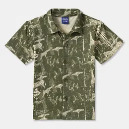 R&B Boys Opaque Printed Casual Shirt-picture-58