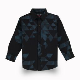 Gini and Jony Boys Geometric Printed Spread Collar Casual Shirt-picture-30
