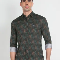 Arrow Sport Tropical Printed Slim Fit Pure Cotton Casual Shirt-picture-33