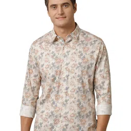 Voi Jeans Comfort Floral Opaque Printed Casual Shirt-image-76