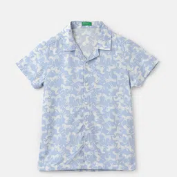 United Colors of Benetton Boys Printed Boys Regular Fit Casual Shirt-picture-28