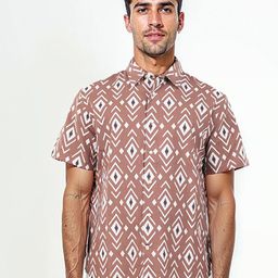 Celio Men Classic Opaque Printed Casual Shirt-picture-38